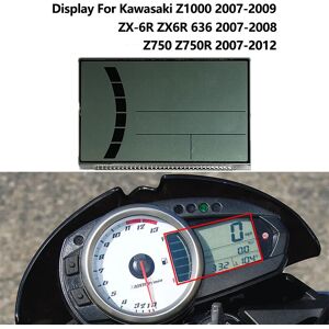 Motorcycle Meter Display Lcd Screen For 07-12 Kawasaki Z1000 Z750 Z750r Zx6r 636 Motorcycle Meter Display Lcd Screen For 07-12 Kawasaki Z1000 Z750 Z750r Zx6r 636