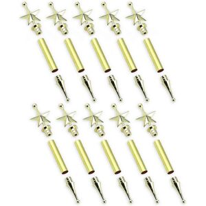 Sodial 3x(Pen Turning Kit Pen Blanks For Woodturning Wood Lathe Gold W7t1)2146 Sodial 3x(Pen Turning Kit Pen Blanks For Woodturning Wood Lathe Gold W7t1)2146