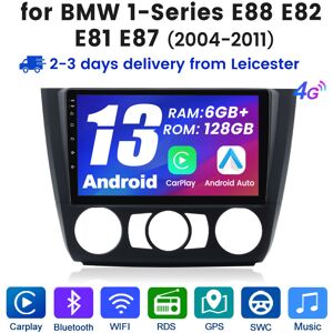 Junsun 6+128gb Android13 For Bmw 1-Series E88 E82 E81 E87 2004-11 Car Radio Gps Carplay Junsun 6+128gb Android13 For Bmw 1-Series E88 E82 E81 E87 2004-11 Car Radio Gps Carplay
