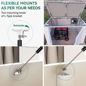 20inch Gas Strut Shock Lift Support With L Bracket 534n 120lb Gas Spring Ha Ou 20inch Gas Strut Shock Lift Support With L Bracket 534n 120lb Gas Spring Ha Ou