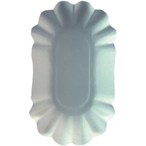 Papstar Pure 11273 250 Cardboard Container Oval 10.5 X 17.5 X 3 Cm White A 1 - P Papstar Pure 11273 250 Cardboard Container Oval 10.5 X 17.5 X 3 Cm White A 1 - P