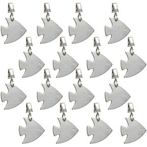 Relaxdays 16x Set Tablecloth Weights Paperweight Shower Curtain Pin Clips Stainless Steel Relaxdays 16x Set Tablecloth Weights Paperweight Shower Curtain Pin Clips Stainless Steel