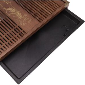 (Light )Kungfu Tea Tray Chinese Gongfu Tea Tray Drainage Water Hg (Light )Kungfu Tea Tray Chinese Gongfu Tea Tray Drainage Water Hg