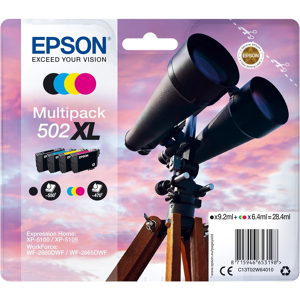 Does Not Apply 502xl Binoculars Genuine High Yield Multipack, 4-Colours Ink Cartridges Does Not Apply 502xl Binoculars Genuine High Yield Multipack, 4-Colours Ink Cartridges