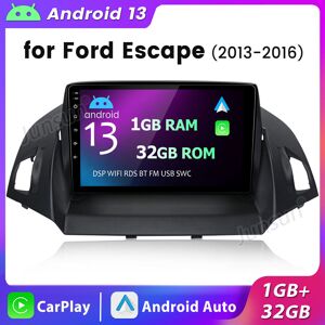 Junsun Carplay Android13 Car Stereo Gps Navi Radio For Ford Kuga Escape C-Max 2013-2017 Junsun Carplay Android13 Car Stereo Gps Navi Radio For Ford Kuga Escape C-Max 2013-2017