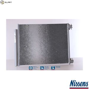 Nissens Model - Aluminium Air Conditioning Condenser with Dryer - Renault Nissens Model - Aluminium Air Conditioning Condenser with Dryer - Renault
