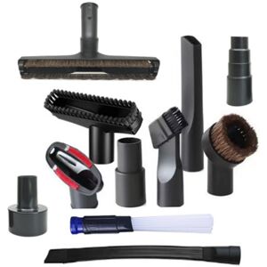 Sodial 2x(11pcs Universal Vacuum Attachments 1-1/4inch Household Cleaning Vacuum7112 Sodial 2x(11pcs Universal Vacuum Attachments 1-1/4inch Household Cleaning Vacuum7112