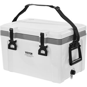 Vevor Portable Cooler 26 Qt Insulated Cooler 38 Can Capacity With Handles Strap Vevor Portable Cooler 26 Qt Insulated Cooler 38 Can Capacity With Handles Strap