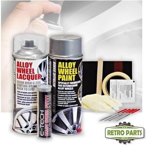 Etech Engineering Alloy Wheel Repair & Refurb Kit For Oldsmobile Complete Pro Diy Paint Silver Etech Engineering Alloy Wheel Repair & Refurb Kit For Oldsmobile Complete Pro Diy Paint Silver