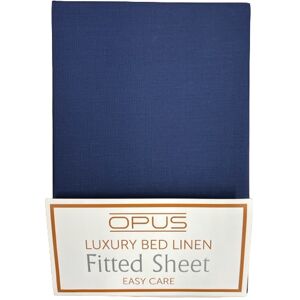 Bellissimo Home Flat Sheet Polycotton Navy King 259x269cm Easycare Bed Linen Soft Durable 200tc Bellissimo Home Flat Sheet Polycotton Navy King 259x269cm Easycare Bed Linen Soft Durable 200tc