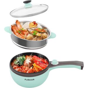 audecook Audecook Electric Frying Pan With Steamer, 1.5l Electric Hot Pot Multifunction, audecook Audecook Electric Frying Pan With Steamer, 1.5l Electric Hot Pot Multifunction,