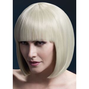 Smiffys Fever Blonde Elise Wig - Short Sleek Bob - Adult Smiffys Fever Blonde Elise Wig - Short Sleek Bob - Adult