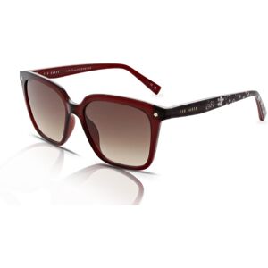 Ted Baker Sunglasses Women'S Ramona Tb1676 249 Crystal Wine/brown Gradient Ted Baker Sunglasses Women'S Ramona Tb1676 249 Crystal Wine/brown Gradient