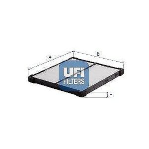 Ufi Cabin Pollen Air Filter Insert 20.3mm Height Fits Suzuki Kizashi 53.570.00 Ufi Cabin Pollen Air Filter Insert 20.3mm Height Fits Suzuki Kizashi 53.570.00