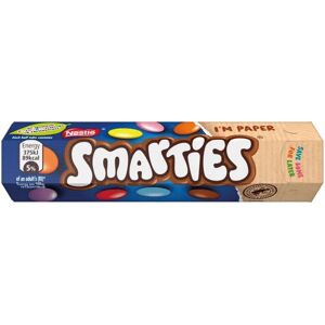 Nestle Smarties Milk Chocolate Tube 38g (Pack Of 24) 12553258 Nestle Smarties Milk Chocolate Tube 38g (Pack Of 24) 12553258