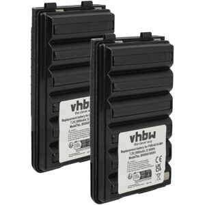 Vhbw 2x Battery For Standard Horizon Hx600s Hx500s Hx270s Hx370s 1800mah Vhbw 2x Battery For Standard Horizon Hx600s Hx500s Hx270s Hx370s 1800mah
