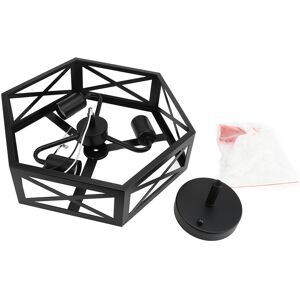 Cage Ceiling Light Metal E26 Flush Mount Farmhouse Industrial Close To Cage Ceiling Light Metal E26 Flush Mount Farmhouse Industrial Close To