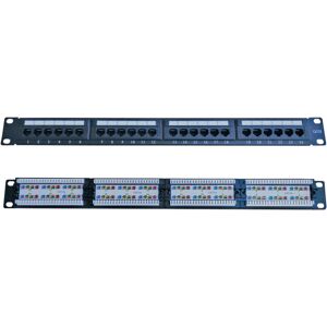 Eagle 1u 19 Inch 24 Port Cat5e Patch Panel Eagle 1u 19 Inch 24 Port Cat5e Patch Panel