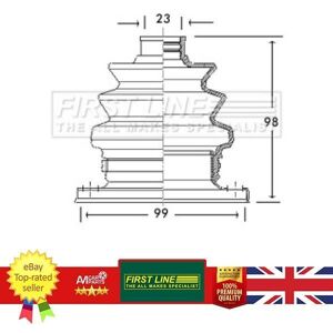 First Line Brand New Cv Joint Boot Kit For Abarth Ritmo Alfa Romeo 145 146 147 155 First Line Brand New Cv Joint Boot Kit For Abarth Ritmo Alfa Romeo 145 146 147 155