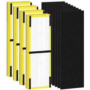 Sodial 3x(4+8pcs Flt4825 Hepa B Replacement Compatible For G-Guardian Air1470 Sodial 3x(4+8pcs Flt4825 Hepa B Replacement Compatible For G-Guardian Air1470