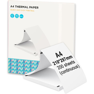 Does Not Apply A4 Thermal Paper 200 Sheets, Compatible With L81, M08f, Itp01, A40, A81 Portable Does Not Apply A4 Thermal Paper 200 Sheets, Compatible With L81, M08f, Itp01, A40, A81 Portable