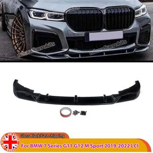 Front Splitter Lip Spoiler M Performance Gloss Black For Bmw 7 Series G11 G12 Front Splitter Lip Spoiler M Performance Gloss Black For Bmw 7 Series G11 G12