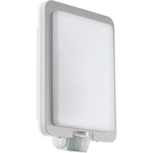 Loops IP44 Outdoor Wall Light & PIR Sensor - Stainless Steel - Square - 28W - Wall Light Loops IP44 Outdoor Wall Light & PIR Sensor - Stainless Steel - Square - 28W - Wall Light