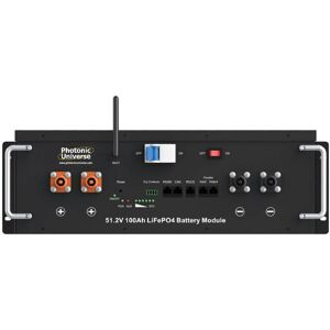 Photonic Universe 100ah 48v Rack Mounted Lithium Battery For Solar, Leisure, And Off-Grid Photonic Universe 100ah 48v Rack Mounted Lithium Battery For Solar, Leisure, And Off-Grid