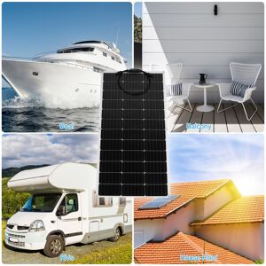 100w 18v Flexible Solar Panel Monocrystalline Bendable Solar Module For 12 V Ba 100w 18v Flexible Solar Panel Monocrystalline Bendable Solar Module For 12 V Ba