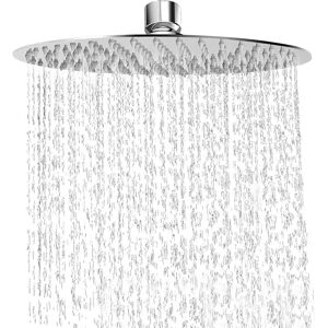 Rain Shower Head, Woophen 12 Inch 304 Stainless Steel Rainfall Showerhead, Mirr Rain Shower Head, Woophen 12 Inch 304 Stainless Steel Rainfall Showerhead, Mirr