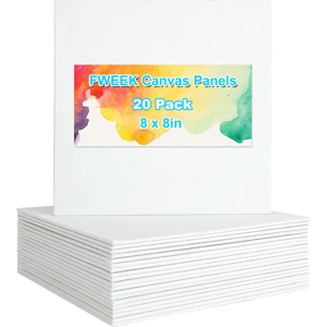 Does Not Apply 20pcs 20x20cm Canvas Panels, 3mm Blank Art Canvases Panels Pre-Stretched Canvas Does Not Apply 20pcs 20x20cm Canvas Panels, 3mm Blank Art Canvases Panels Pre-Stretched Canvas