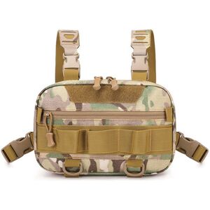 Sodial 3x(Rig Backpack Camping Recon Kit Bag Vest Front Pouch Multi-Purpose8462 Sodial 3x(Rig Backpack Camping Recon Kit Bag Vest Front Pouch Multi-Purpose8462