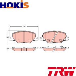 Trw Brake Pad Set Disc Brake Gdb2424 For Opel Insignia/grand/sport/sports/tourer Trw Brake Pad Set Disc Brake Gdb2424 For Opel Insignia/grand/sport/sports/tourer
