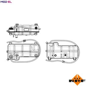 Nrf Expansion Tank Coolant 454046 For 8140.63/43c/43b/43n/43s/43r/43.K 2.8l 4cyl Nrf Expansion Tank Coolant 454046 For 8140.63/43c/43b/43n/43s/43r/43.K 2.8l 4cyl