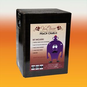 Vinclasse Peach Chablis 30 Bottle - 7 Day Home Brew Rose Wine Ingredient Kit Vinclasse Peach Chablis 30 Bottle - 7 Day Home Brew Rose Wine Ingredient Kit