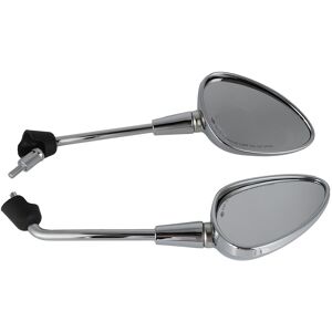 Silver 2pcs Motorcycle Rear View Mirror Replacement For Prima Sg Silver 2pcs Motorcycle Rear View Mirror Replacement For Prima Sg