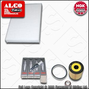 Alco/ngk Service Kit For Citroen C4 1.6 Vti 16v 120 Oil Cabin Filters Plugs (2008-2010) Alco/ngk Service Kit For Citroen C4 1.6 Vti 16v 120 Oil Cabin Filters Plugs (2008-2010)