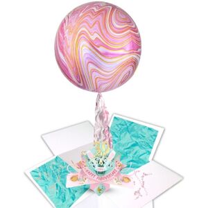 Love Kates 39 Years Happy 39th Anniversary Pop Up Card & Floating Balloon In A Box Surprise Love Kates 39 Years Happy 39th Anniversary Pop Up Card & Floating Balloon In A Box Surprise