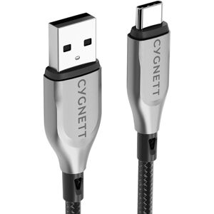 Cygnett USB-C to USB-A Cable - 50cm, 60W, Fast Charging Cygnett USB-C to USB-A Cable - 50cm, 60W, Fast Charging