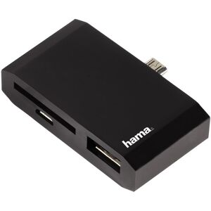 Hama Otg Micro-Usb Adapter Sd Card Reader Usb Hub For Android Phones Tablets Hama Otg Micro-Usb Adapter Sd Card Reader Usb Hub For Android Phones Tablets