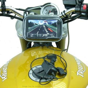 Buybits Hella Din Powered 15mm-17mm Motorcycle Fork Stem Yoke Mount For Tomtom Start Buybits Hella Din Powered 15mm-17mm Motorcycle Fork Stem Yoke Mount For Tomtom Start