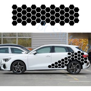 Bcsmmcar Hexagon Car Honeycomb Graphics Side Stickers Car Styling Adhesive Sport Decals Bcsmmcar Hexagon Car Honeycomb Graphics Side Stickers Car Styling Adhesive Sport Decals
