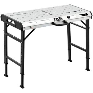 Excel Portable Steel Welding Table & Work Bench With Adjustable Height Excel Portable Steel Welding Table & Work Bench With Adjustable Height