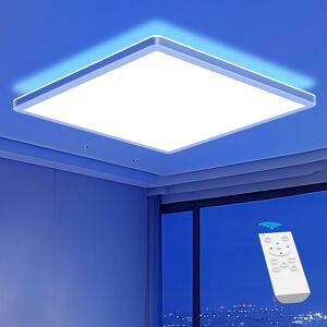 Rgb Led Ceiling Light 3000-6000k, 25w 3200lm Bathroom Light Dimmable With Remote Rgb Led Ceiling Light 3000-6000k, 25w 3200lm Bathroom Light Dimmable With Remote