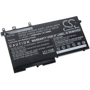 Vhbw Battery For Dell 3dddg N008l5290-D1506cn N013l5290-D1636cn 4200mah Vhbw Battery For Dell 3dddg N008l5290-D1506cn N013l5290-D1636cn 4200mah