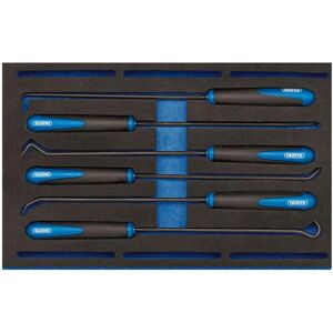 Draper 63494 Long Reach Hook And Pick 6 Piece Set In 1/4 Drawer Eva Insert Tray Draper 63494 Long Reach Hook And Pick 6 Piece Set In 1/4 Drawer Eva Insert Tray