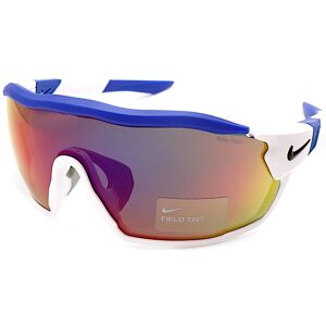 Nike Sunglasses Show X Rush Team White Blue W/ Field Tint Mirror Lens Fd1887 105 Nike Sunglasses Show X Rush Team White Blue W/ Field Tint Mirror Lens Fd1887 105