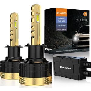 D-Lumina H1 Led Upgrade Headlight Bulbs, 120w 12000lm 6500k White Canbus Led D-Lumina H1 Led Upgrade Headlight Bulbs, 120w 12000lm 6500k White Canbus Led