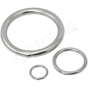 Lindemann Stainless Steel Round Ring 5mm X 40mm Diameter X10 Pcs Lindemann Stainless Steel Round Ring 5mm X 40mm Diameter X10 Pcs