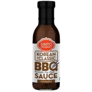 Sinto Gourmet The Classic Korean Bbq Sauce 12 Oz (Case Of 6) Sinto Gourmet The Classic Korean Bbq Sauce 12 Oz (Case Of 6)